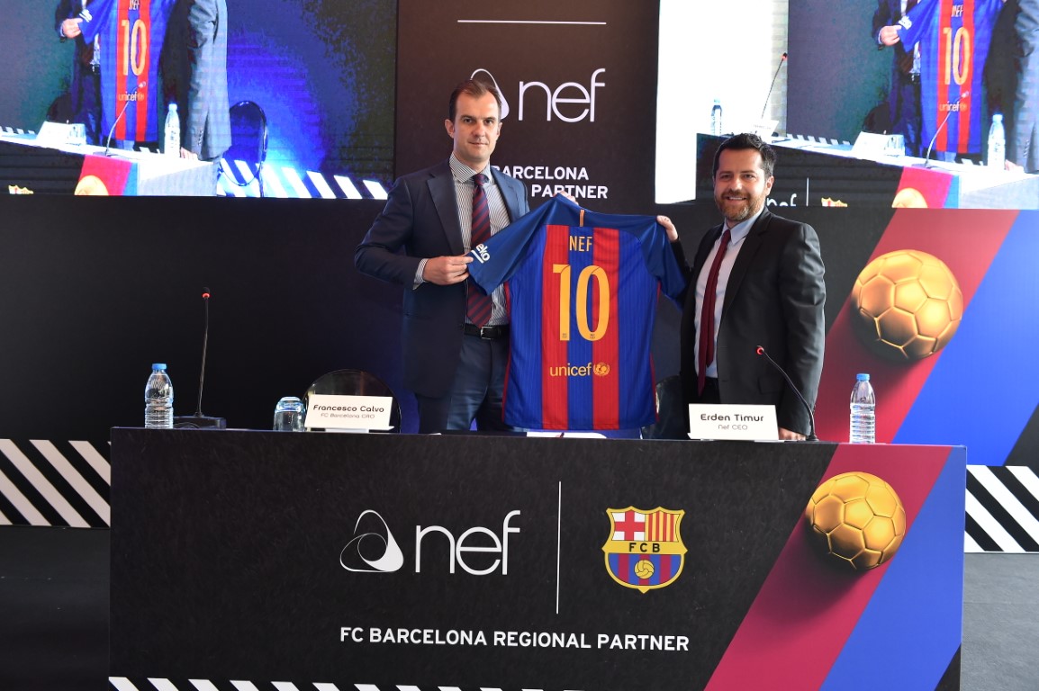 FC Barcelona’nın Yeni Sponsoru Nef