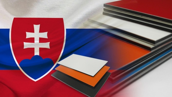 Slovakya İçin Kompozit ACP Panel İthal Edilecek