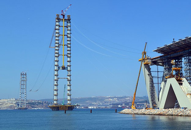 İzmit Körfez Geçişi Asma Köprüsü Mart 2016'da Açılacak