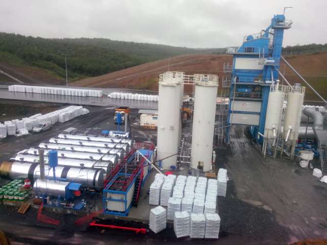 Büyük Projelerde, Benninghoven Marka Eco-4000 Asfalt Plenti Tercih Ediliyor