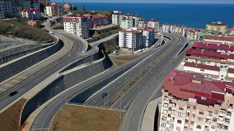 Karadeniz Sahil Yolu'nun Trabzon geçişinde trafiği rahatlatacak proje!