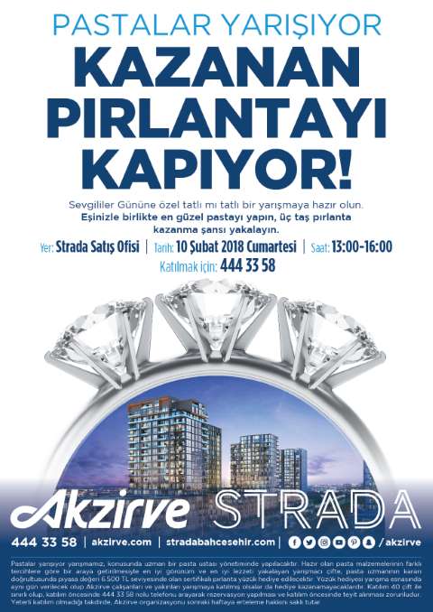 Bahçeşehir Strada’dan Sevgililer Günü Etkinliği