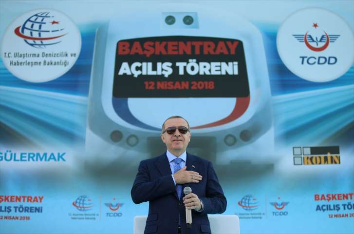 Başkentray Hizmete Açıldı