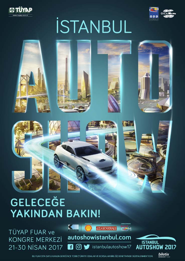 İstanbul Autoshow 2017 “Geleceğe Yakından Bakın” Temasıyla Açılıyor