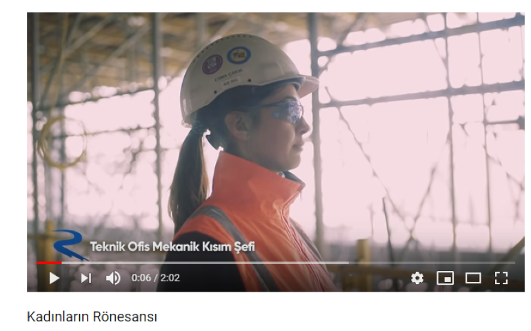 Rönesans Holding'den Dünya Kadınlar Günü'ne Özel Video