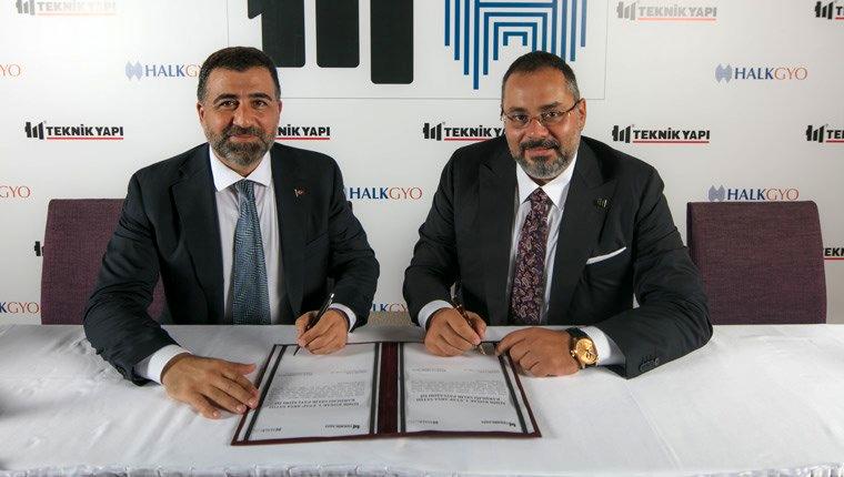 Teknik Yapı-Halk GYO İzmir Projesi'nde Lansman Hazırlığı
