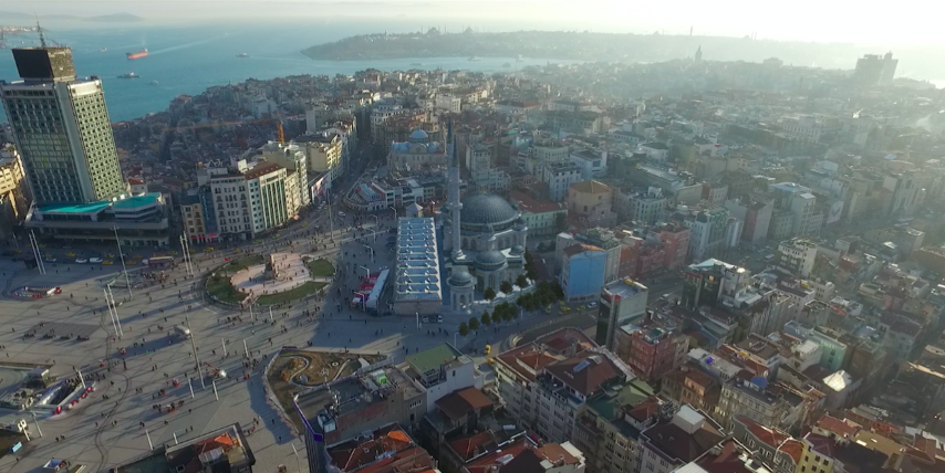 Taksim Camii İçin İlk Kazma Vuruluyor