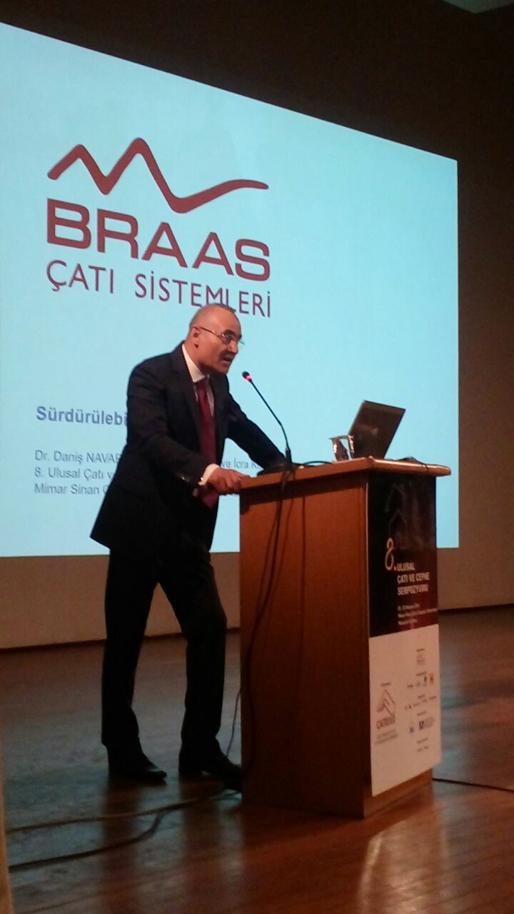 8. Ulusal Çatı ve Cephe Sempozyumu Yapıldı