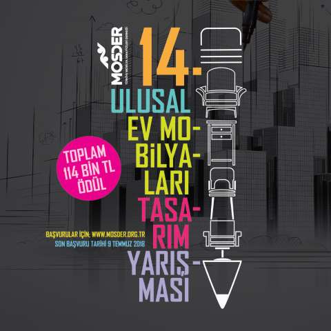 14. Ulusal Ev Mobilyaları Tasarım Yarışması İçin Başvurular Başladı