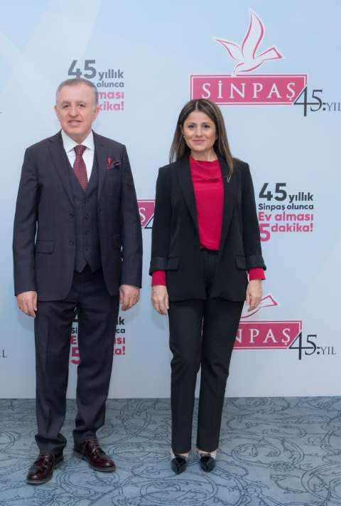 Gayrimenkulde Güven ve Tecrübenin Markası Sinpaş, 45 Yaşında!