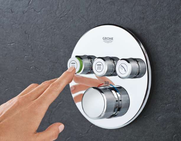 GROHE’den Kişiye Özel Duş Deneyimi İçin Sezgisel Kontrol
