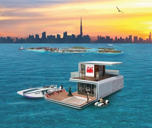 Dubai, Dünyanın İlk Yüzen Karakolunu İnşa Edecek