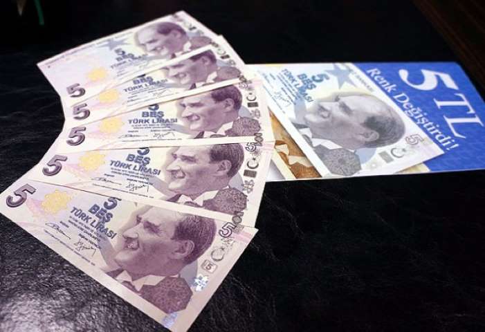 Yeni 5 Liralık Banknotlar Piyasada