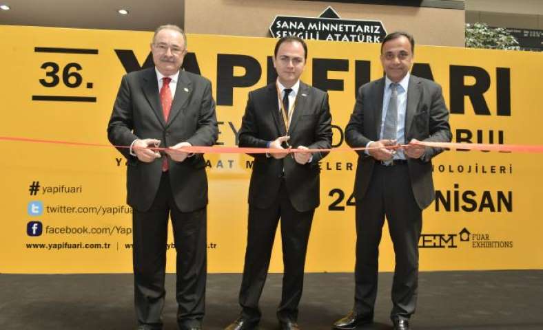 36. Yapı Fuarı - Turkeybuild İstanbul, Bugün Kapılarını Açtı