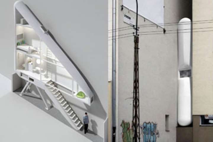 Dünyanın En Dar Binası 120 Santimetre