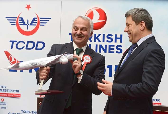 TCDD Ile THY Işbirligi Protokolü Imzaladı