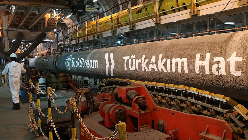 TürkAkım'ın ikinci hattında 435 kilometreye ulaşıldı