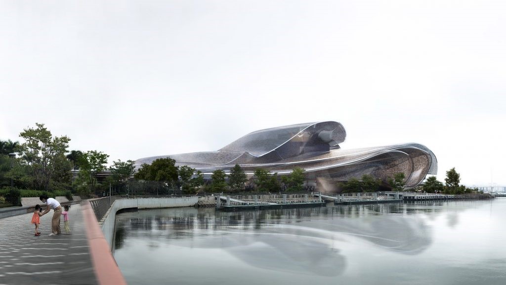 Jean Nouvel, Çin için Shenzhen Opera Binası tasarladı