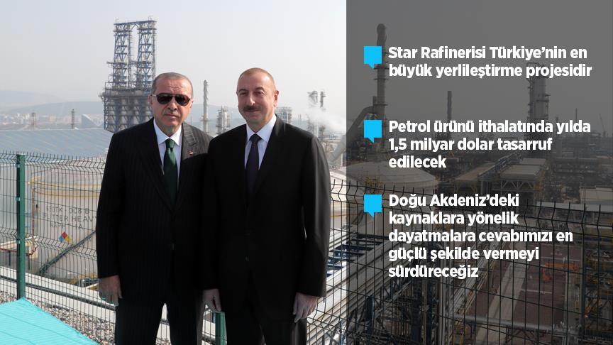 Stratejik Yatırım Star Rafinerisi Açıldı