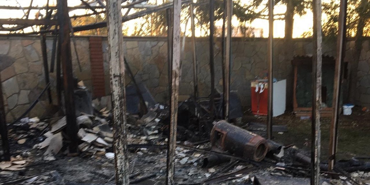 Samsun'da Villada Çıkan Yangında Bir Kişi Hayatını Kaybetti