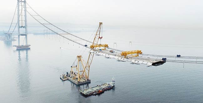 İzmit Körfez Geçiş Köprüsü’nde İnşaat Ne Durumda?