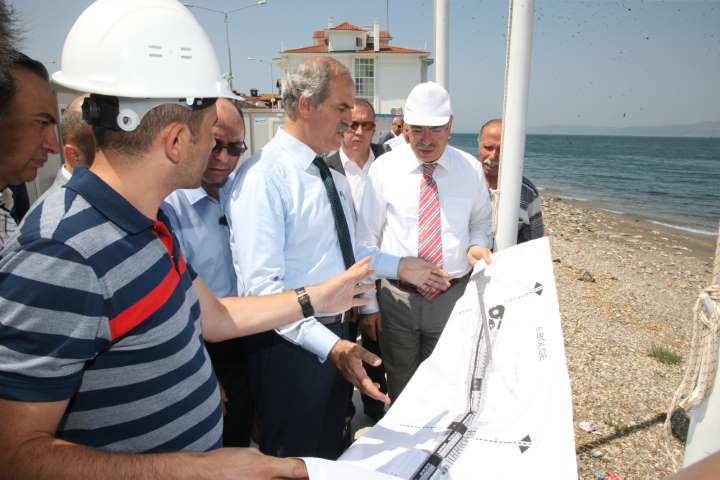 Mudanya Sahili Nakış Gibi İşleniyor