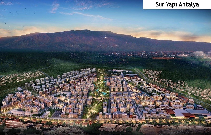 Sur Yapı Antalya Projesi’nde hayat başlıyor