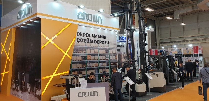 Temsa İş Makinaları, Crown Depo Ekipmanlarını Tanıttı