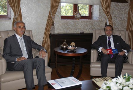 Çavuşoğlu, MÜSİAD Genel Başkanı Olpak'ı Kabul Etti