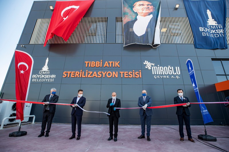 İzmir Büyükşehir Belediyesi Tıbbi Atık Tesisi Açtı