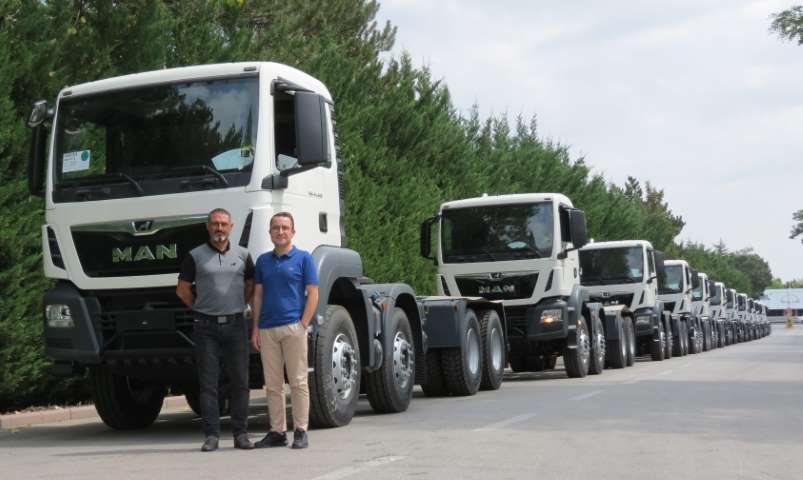 Kolin İnşaat’a, 50 Adet MAN TGS 41.420 Otomatik Damper