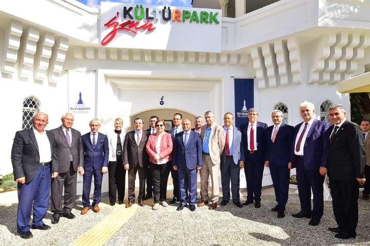 Kültürpark Projesi'ne Başkanlardan Destek