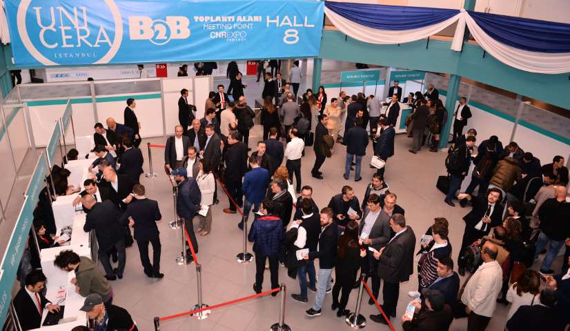 UNICERA Fuarı Yoğun İlgiyle Başladı