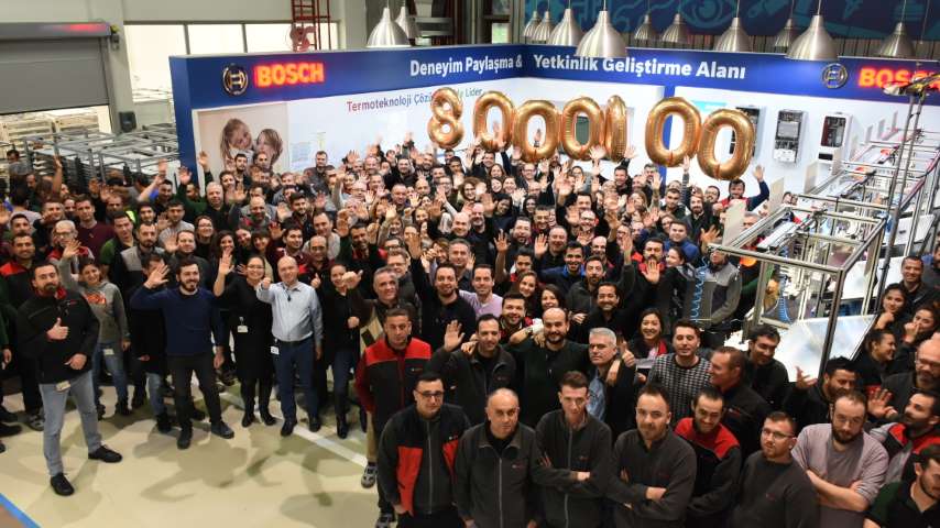 Bosch Termoteknik’ten 8 Milyon Kombi