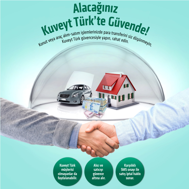 Araç ve Konut Alım-Satımında "Alacağım Güvende Sistemi"