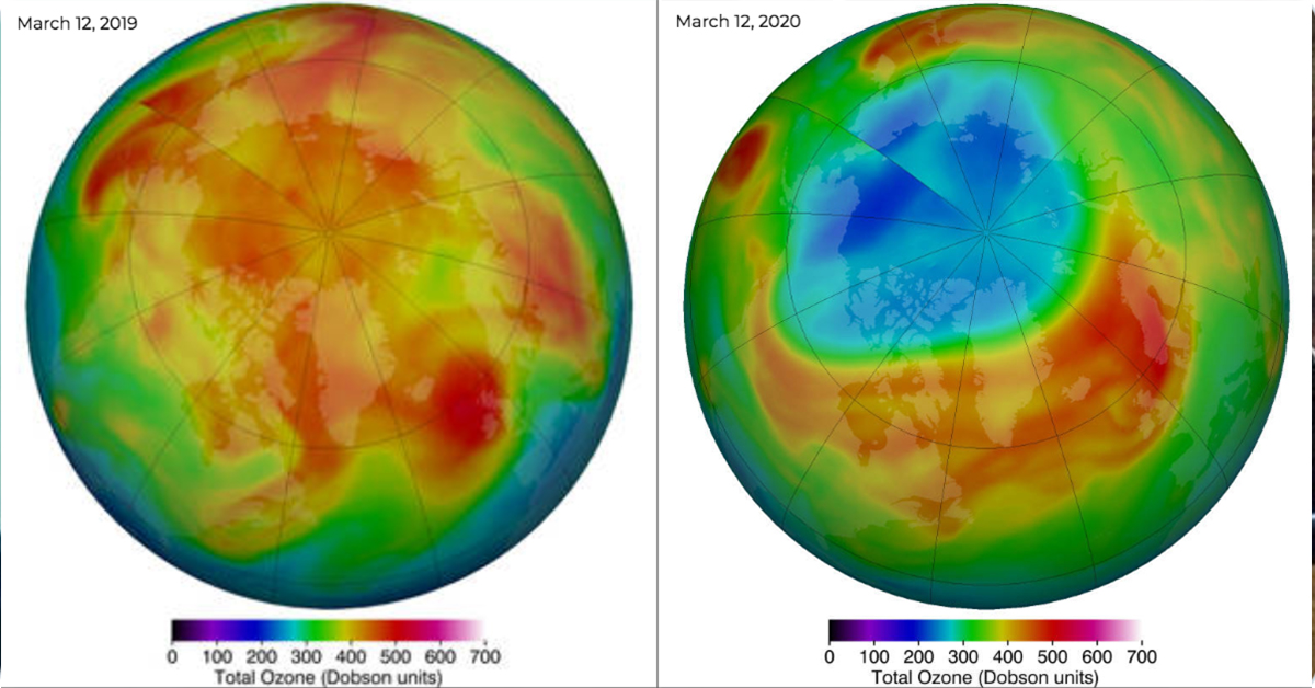 En Yeni ve En Büyük Arktik Ozon Deliği Aniden Kapandı