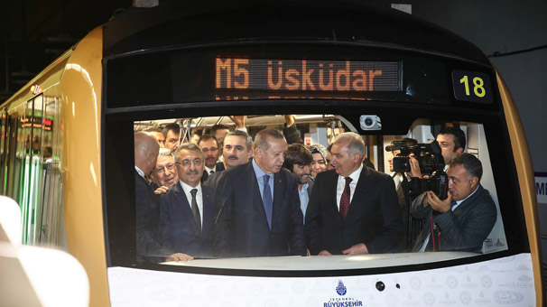 Yeni Metro Hattı İlk Günde 179 Bin 612 Yolcu Taşıdı