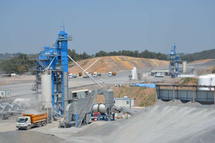 Günlük 25 Bin Ton Asfalt Üretimiyle Rekor