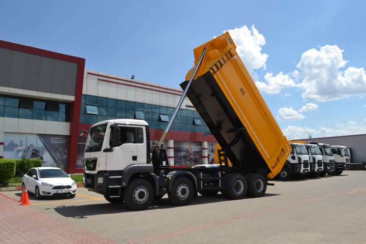 Akçadağ İnşaat, 10 Adet MAN TGS 41.420 Damper Aldı