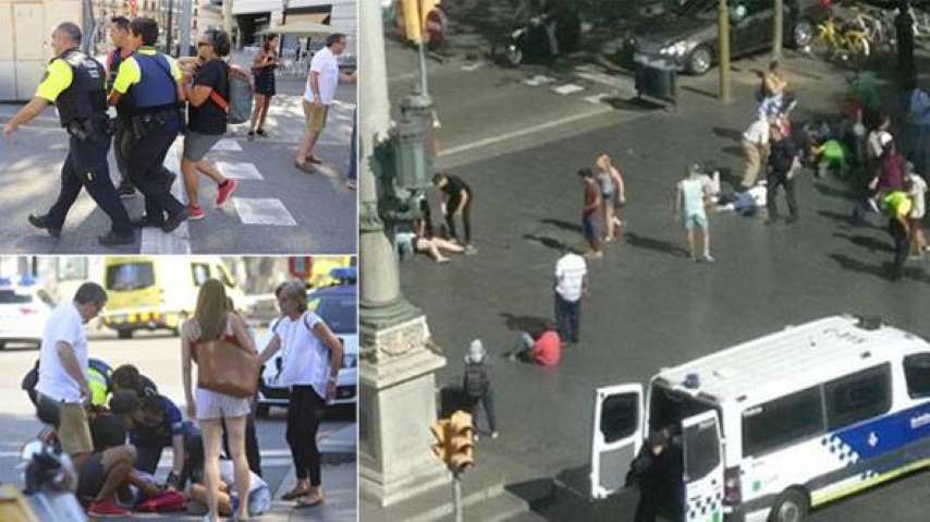 Barcelona'da Terör Saldırısı: 13 Ölü