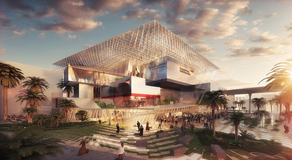 Expo 2020 Dubai İçin İnşaat Devam Ediyor