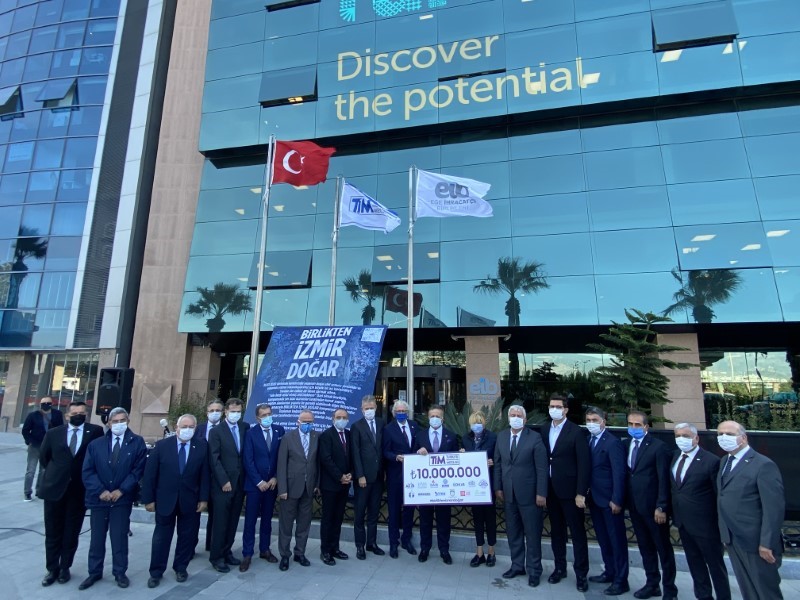 TİM ve İhracatçı Birlikleri’nden "Birlikten İzmir Doğar" yardım kampanyasına 10 Milyon TL’lik destek