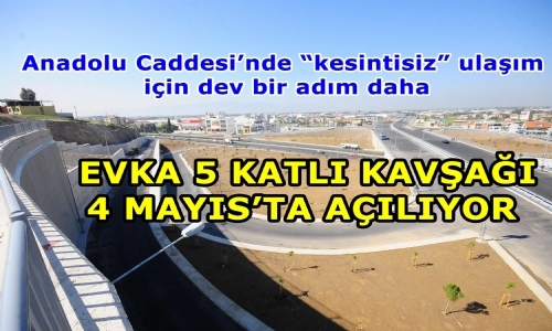 Büyükşehir, 35 Günde  2. Katlı Kavşağı Da Açacak