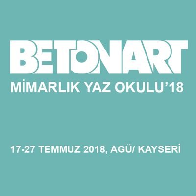 Betonart Mimarlık Yaz Okulu Başlıyor