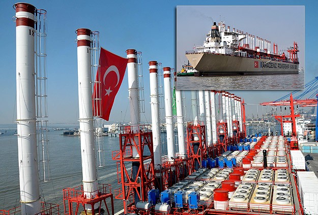 İsrail'den "Yüzer Elektrik Santraline" Onay