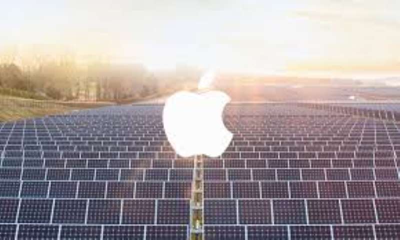 Apple, Enerji Sektörüne Girdi