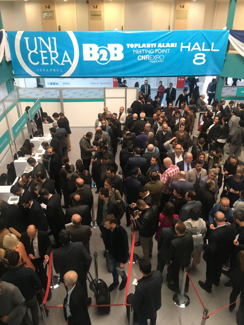 Unicera Fuarı’nda Yabancı Ziyaretçi Rekoru