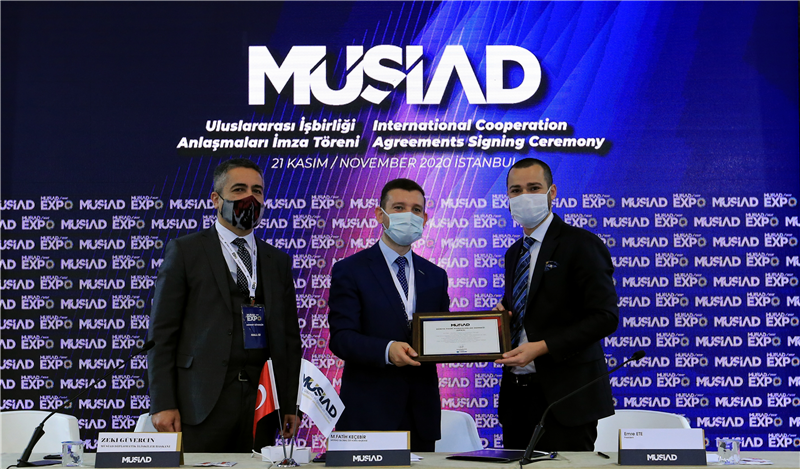 MÜSİAD EXPO 2020 Ticaret Fuarı için imzalar atıldı!