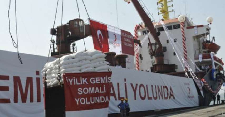 Türk Kızılayının ''İyilik Yüklü'' Gemisi Afrika'ya Gidecek