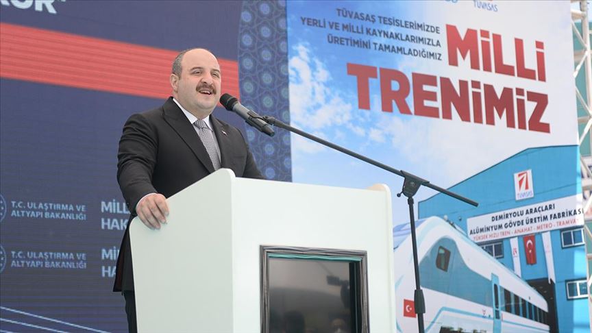 Milli Elektrikli Trenin Fabrika Testleri Başlatıldı
